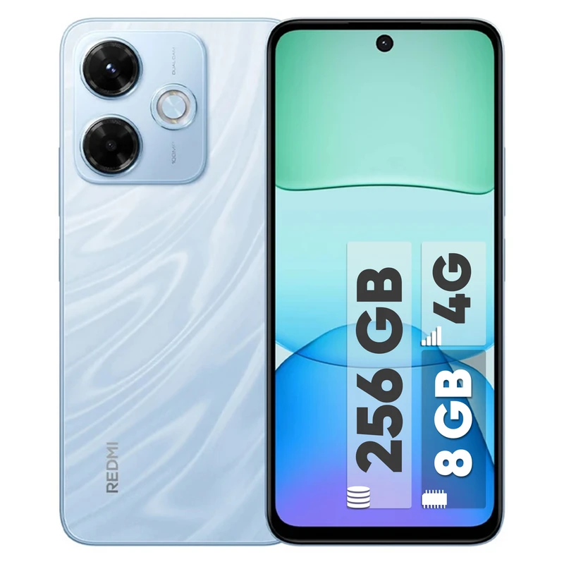 گوشی موبایل شیائومی مدل Redmi 13x دو سیم کارت ظرفیت 256 گیگابایت و رم 8 گیگابایت - گلوبال - دارای 18 ماه گارانتی و ریجستر شده