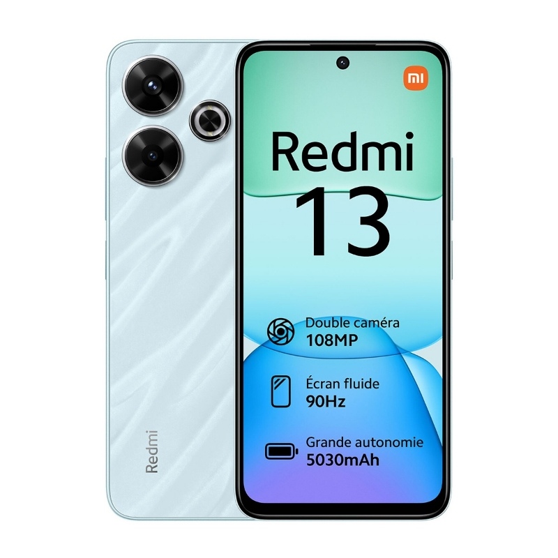 گوشی موبایل شیائومی مدل Redmi 13 4G ظرفیت 256 گیگابایت رم 8 گیگابایت - گلوبال- اندونزی - 18 ماه گارانتی شرکتی و ریجستر شده