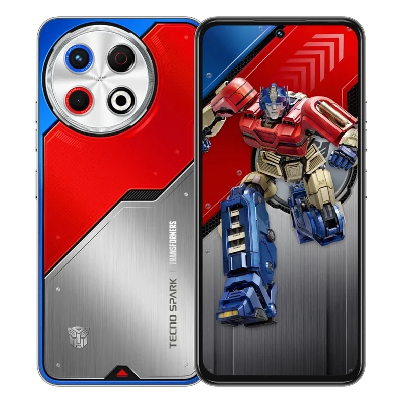 گوشی موبایل تکنو مدل Spark 30 Pro Optimus Prime Limited Edition دو سیم کارت ظرفیت 256 گیگابایت و رم 8 گیگابایت - دارای 18 ماه گارانتی شرکتی و ریجستر شده
