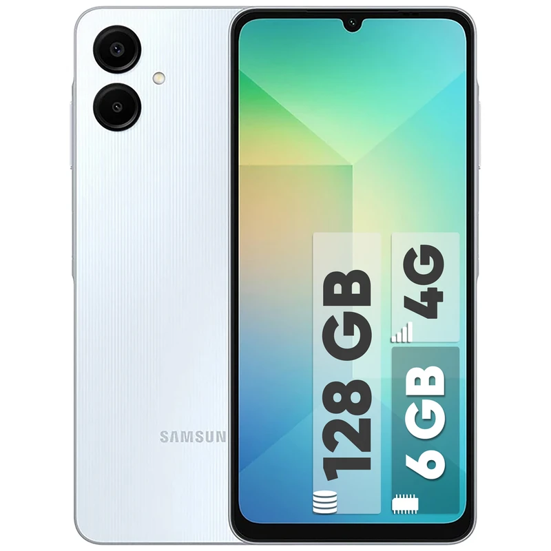 گوشی موبایل سامسونگ مدل Galaxy A06 دو سیم کارت ظرفیت 128 گیگابایت و رم 6 گیگابایت - چین