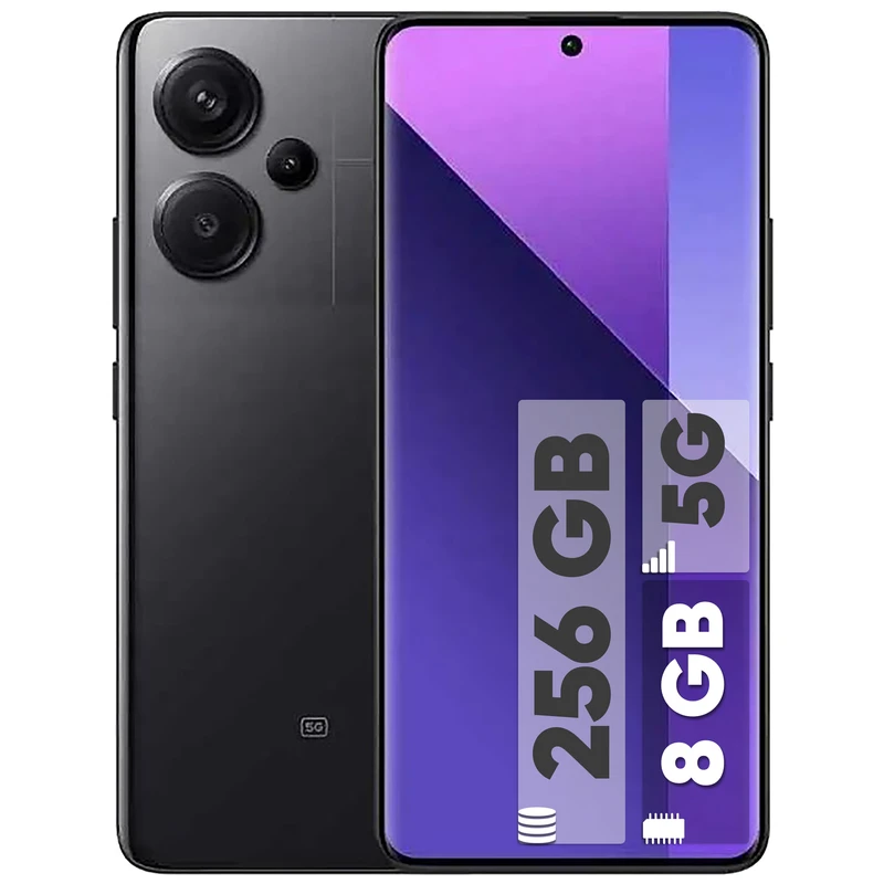 گوشی موبایل شیائومی مدل Redmi Note 13 Pro Plus 5G ظرفیت 256 گیگابایت رم 8 گیگابایت به همراه شارژر - 18 ماه گارانتی شرکتی و ریجستر شده