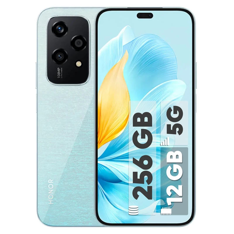 گوشی آنر Lite 200 5G رجیستر‌شده دو سیم‌کارت 256 گیگابایت با رم 12 گیگابایت - دارای 18 ماه گارانتی و ریجستر شده